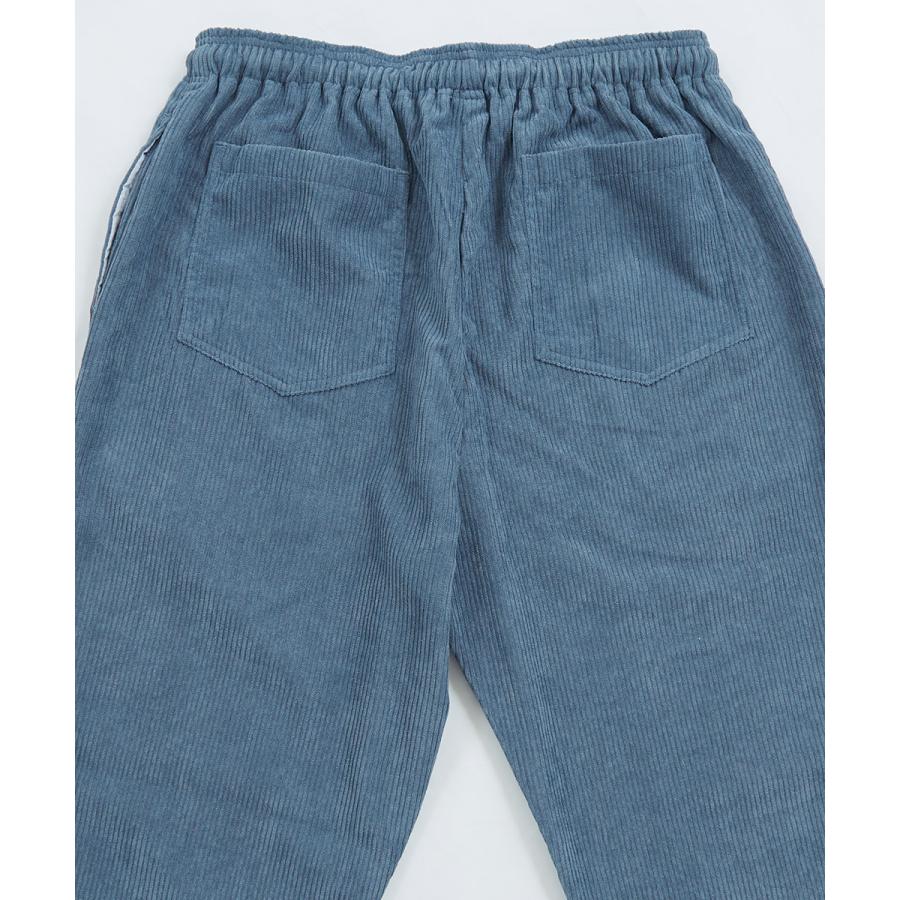 ワイドパンツ メンズ コーデュロイ パンツ ウエストゴム 大きいサイズ 無地 青 緑 イージーパンツ ブランド SIDEWAY STANCE サイドウェイスタンス improves | improves | 17