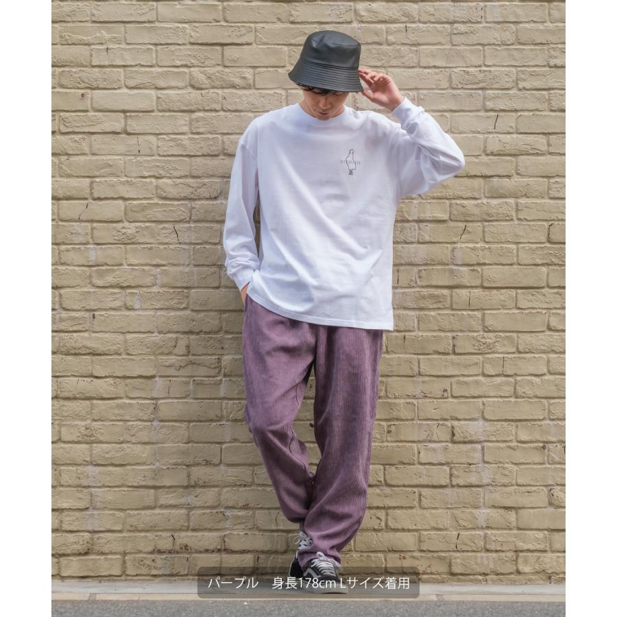 improves ワイドパンツ メンズ コーデュロイ パンツ ウエスト improves ワイドパンツ メンズ コーデュロイ パンツ ウエスト