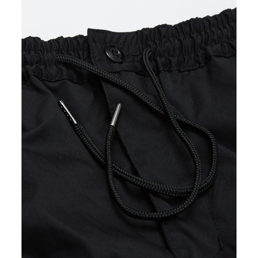 カーゴパンツ メンズ ウエストゴム 大きいサイズ ビッグシルエット オーバーサイズ 無地 黒 緑 リブパンツ ジョガーパンツ ミリタリー improves | improves | 14