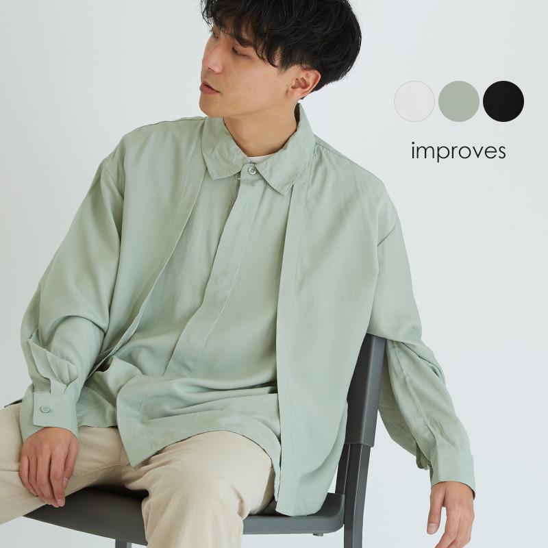 improves（インプローブス） シャツ メンズ ビッグシャツ フェイク
