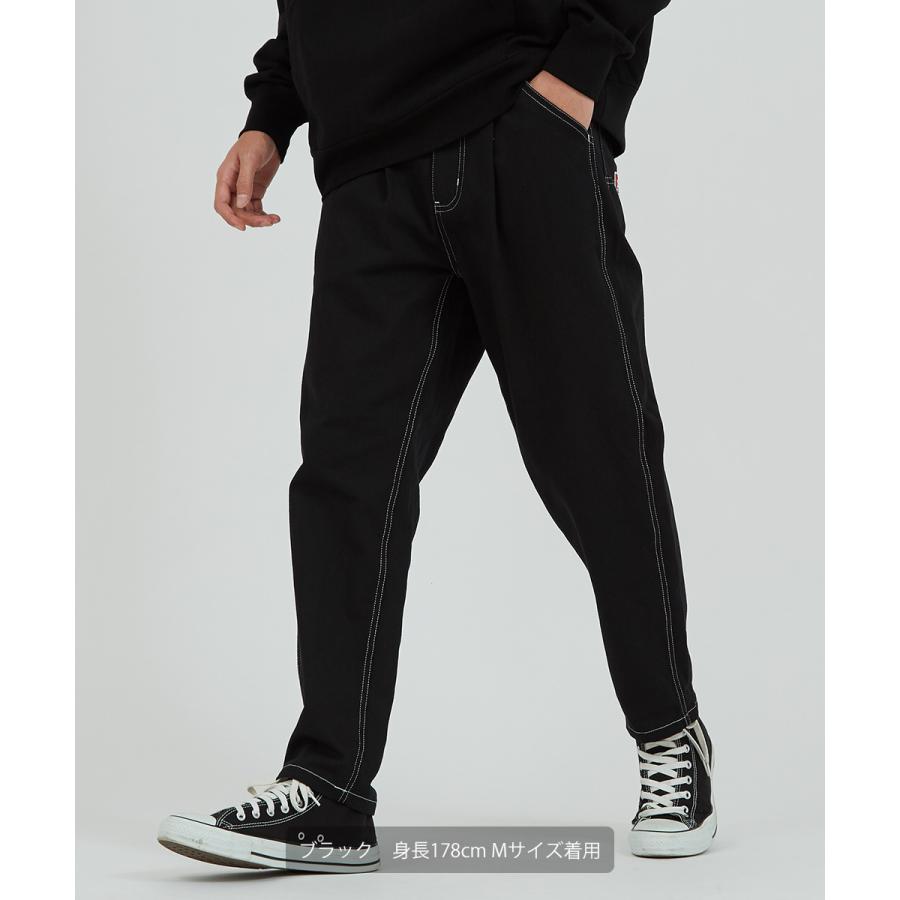 BEN DAVIS ベンデイビス テーパードパンツ メンズ チェック柄 柄パンツ チェックパンツ ウエストゴム 大きいサイズ 無地 シュフパンツ チノパンツ ブランド | BEN DAVIS | 11