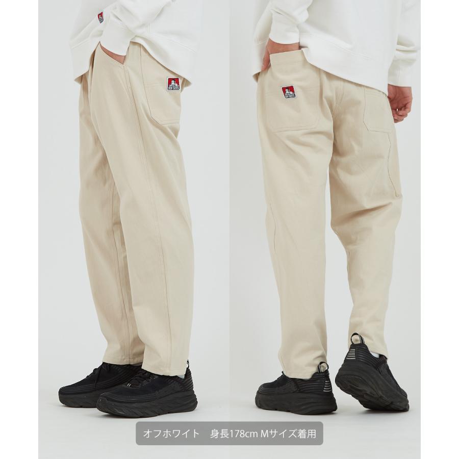 BEN DAVIS ベンデイビス テーパードパンツ メンズ チェック柄 柄パンツ チェックパンツ ウエストゴム 大きいサイズ 無地 シュフパンツ チノパンツ ブランド | BEN DAVIS | 15
