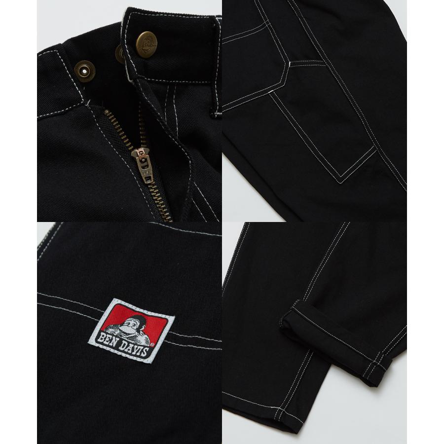 BEN DAVIS ベンデイビス テーパードパンツ メンズ チェック柄 柄パンツ チェックパンツ ウエストゴム 大きいサイズ 無地 シュフパンツ チノパンツ ブランド | BEN DAVIS | 19