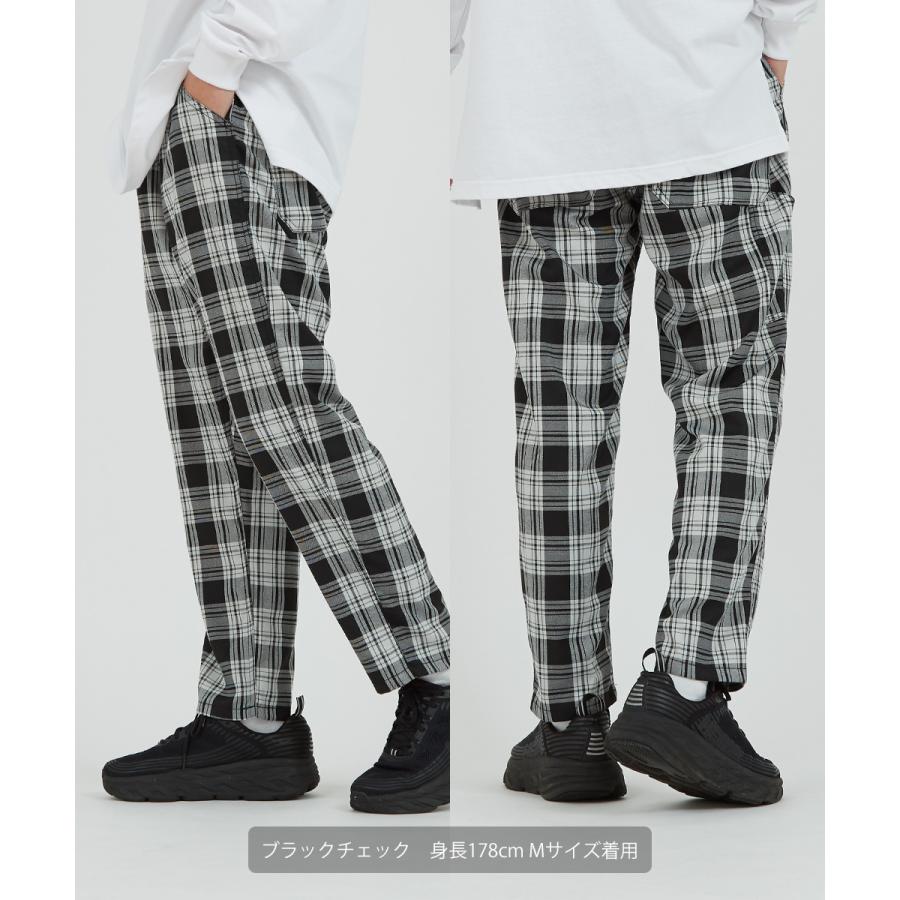 BEN DAVIS ベンデイビス テーパードパンツ メンズ チェック柄 柄パンツ チェックパンツ ウエストゴム 大きいサイズ 無地 シュフパンツ チノパンツ ブランド | BEN DAVIS | 06