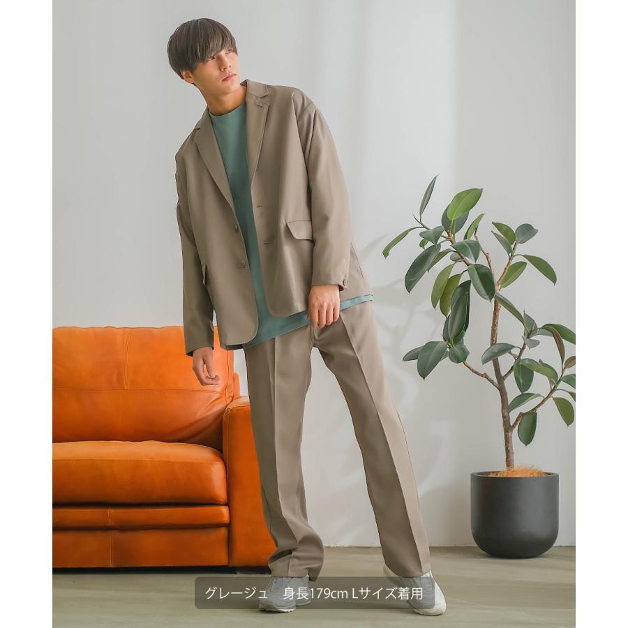 テーラードジャケット メンズ セットアップ対応 SIDEWAY STANCE サイドウェイスタンス スタプレ オーバーサイズ テーラードジャケット | improves | 11