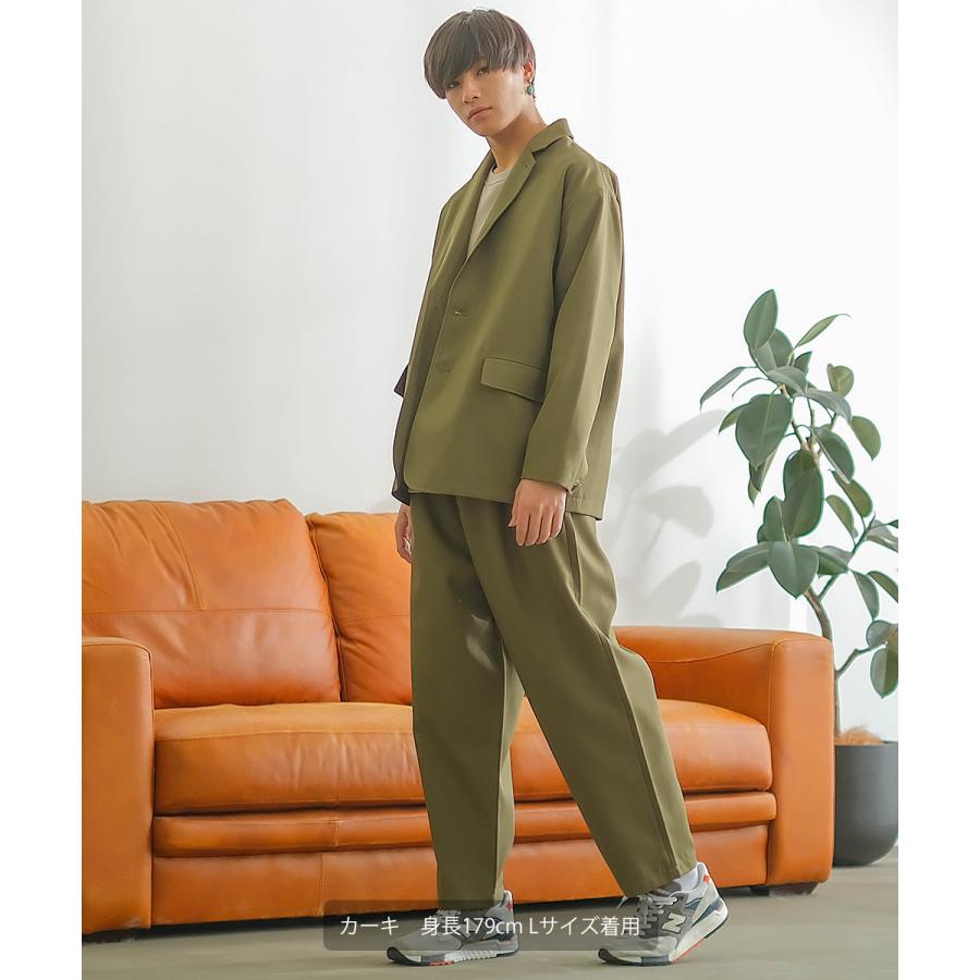 テーラードジャケット メンズ セットアップ対応 SIDEWAY STANCE サイドウェイスタンス スタプレ オーバーサイズ テーラードジャケット | improves | 05