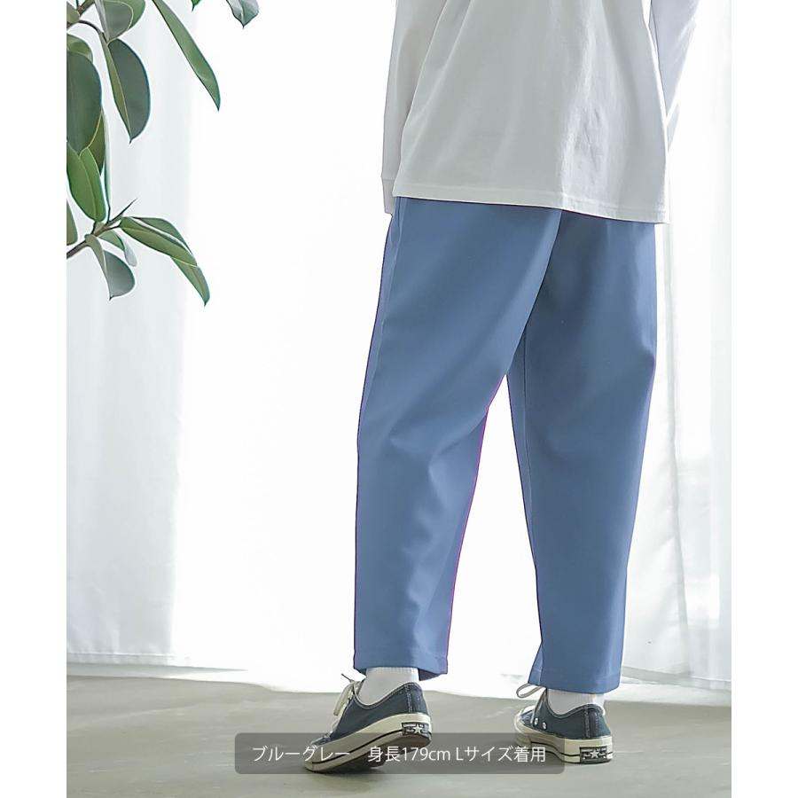 ワイドパンツ メンズ セットアップ対応 SIDEWAY STANCE サイドウェイスタンス スタプレ スラックス タックパンツ バギーパンツ シェフパンツ コックパンツ | improves | 10