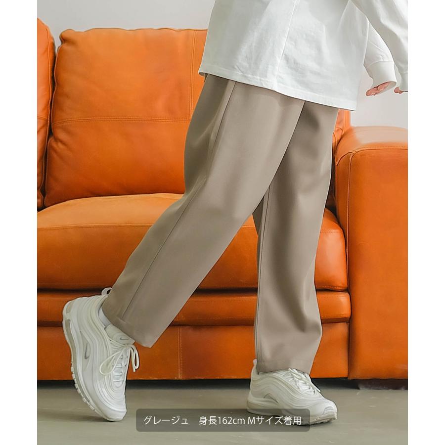 ワイドパンツ メンズ セットアップ対応 SIDEWAY STANCE サイドウェイスタンス スタプレ スラックス タックパンツ バギーパンツ シェフパンツ コックパンツ | improves | 12