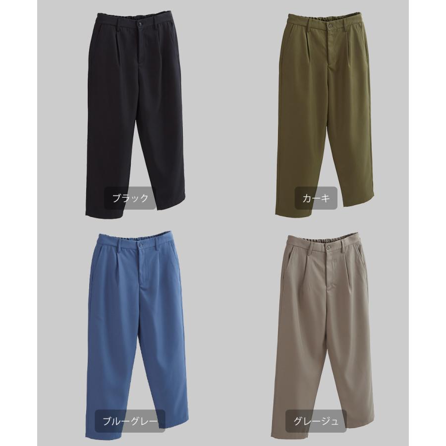 ワイドパンツ メンズ セットアップ対応 SIDEWAY STANCE サイドウェイスタンス スタプレ スラックス タックパンツ バギーパンツ シェフパンツ コックパンツ | improves | 15