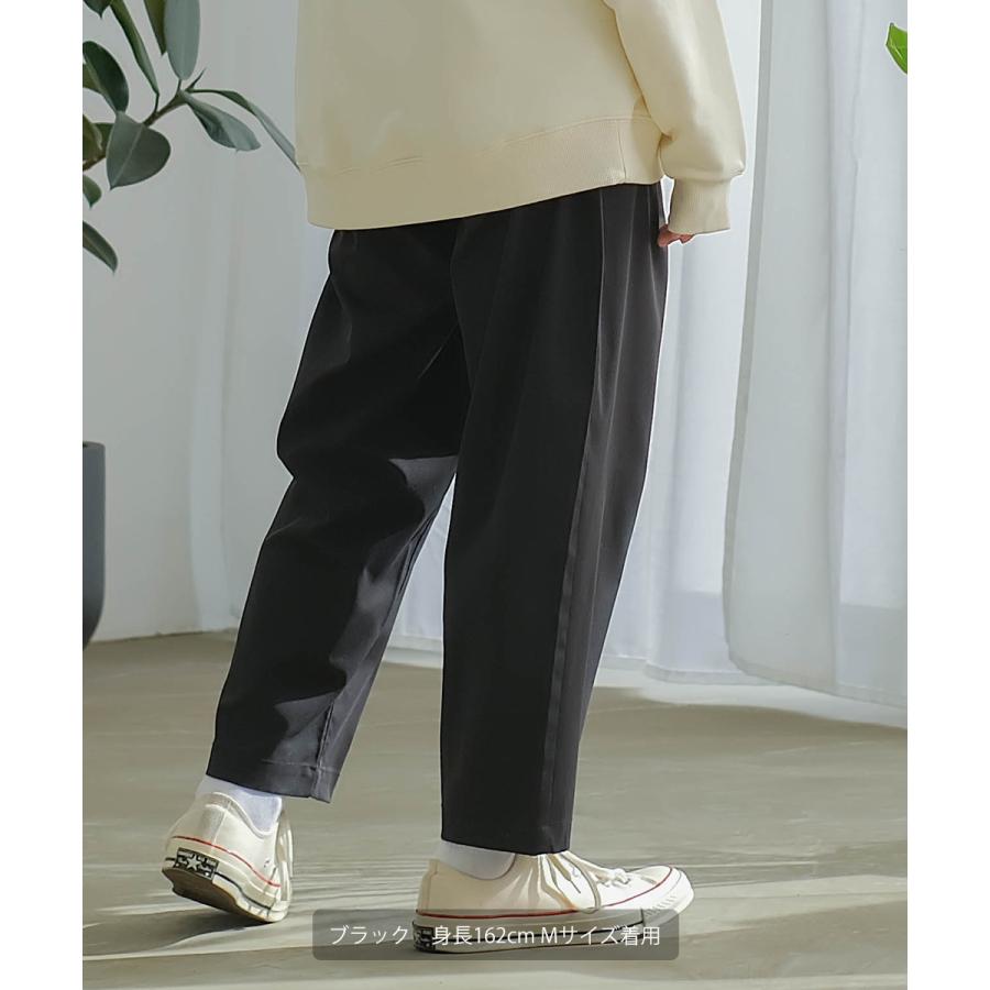 ワイドパンツ メンズ セットアップ対応 SIDEWAY STANCE サイドウェイスタンス スタプレ スラックス タックパンツ バギーパンツ シェフパンツ コックパンツ | improves | 02