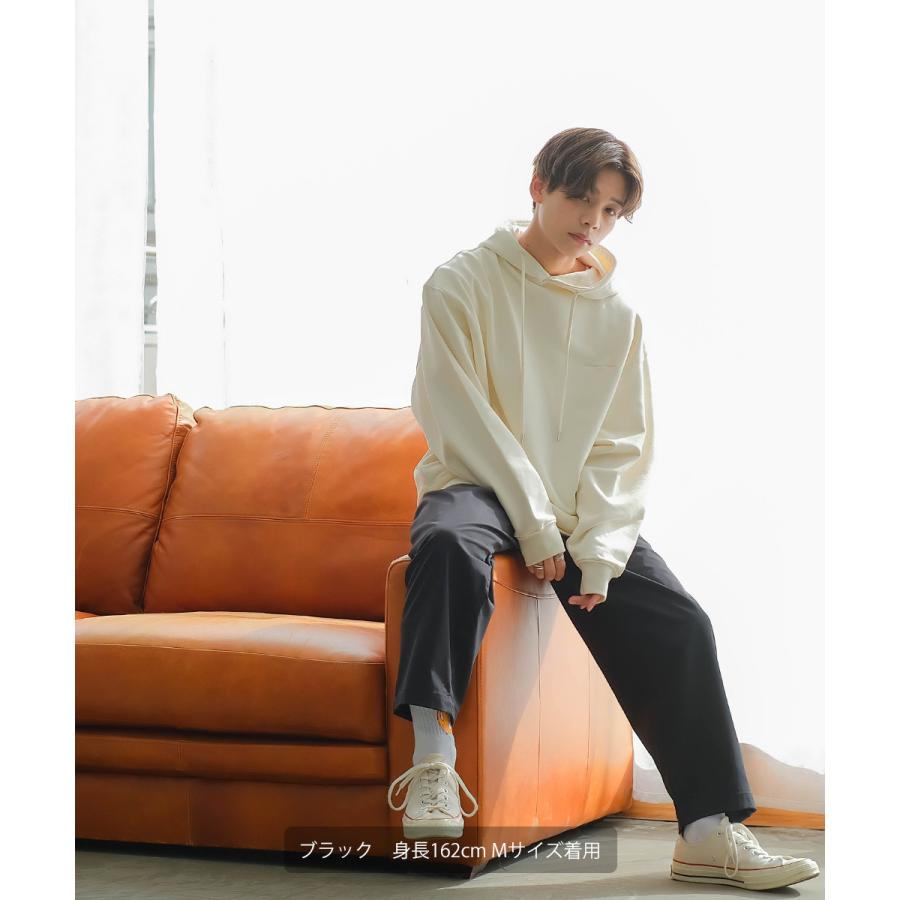 ワイドパンツ メンズ セットアップ対応 SIDEWAY STANCE サイドウェイスタンス スタプレ スラックス タックパンツ バギーパンツ シェフパンツ コックパンツ | improves | 04