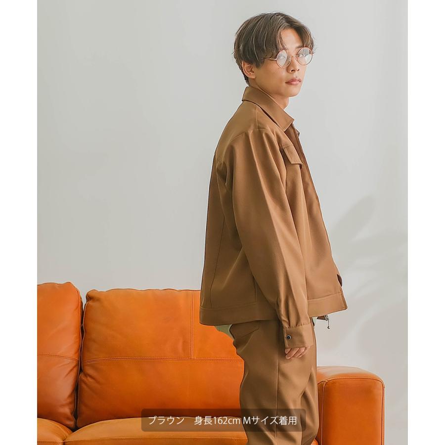 ジャケット メンズ セットアップ対応 SIDEWAY STANCE サイドウェイスタンス スタプレ オーバーサイズ ブルゾン ワークジャケット ミリタリージャケット | improves | 05