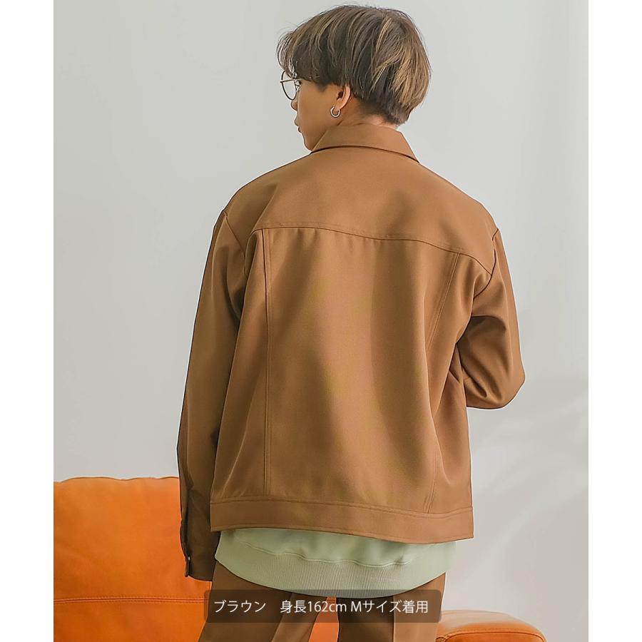 ジャケット メンズ セットアップ対応 SIDEWAY STANCE サイドウェイスタンス スタプレ オーバーサイズ ブルゾン ワークジャケット ミリタリージャケット | improves | 06