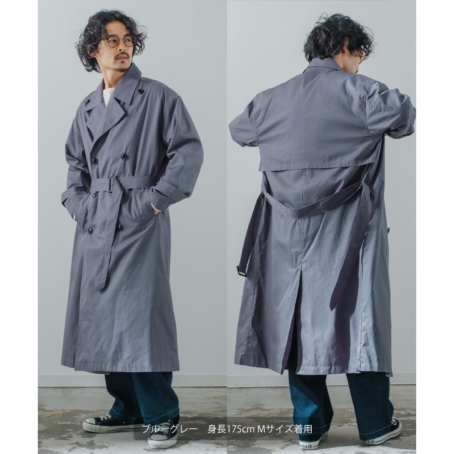 アスペジ【S】トレンチコート スプリング ロング アウター ミリタリー ph-100008t80-1.jpg