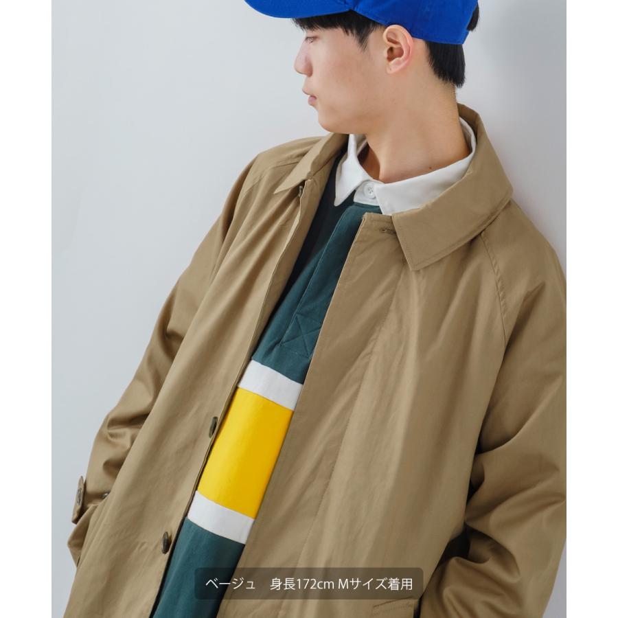 コート メンズ ミリタリーコート ロングコート バルマカーンコート ステンカラーコート ショップコート ロング丈スプリングコート アウター チェックコート | improves | 06