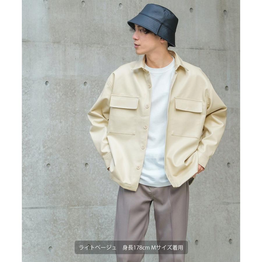 improves（インプローブス） CPOジャケット メンズ CPOシャツ レザー