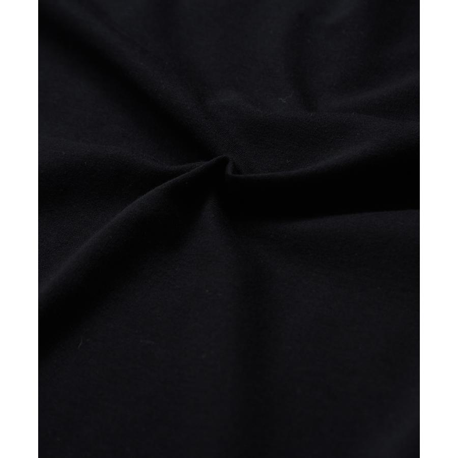 tシャツ Tシャツ ユニセックス 無地 半袖Tシャツ パーカー ロング丈Tシャツ TEE ビッグシルエット トップス オーバーサイズ サイドジップ | improves | 09