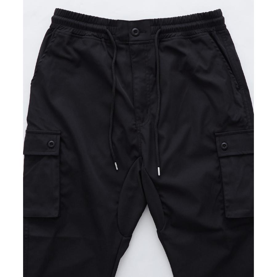 カーゴパンツ メンズ ワークパンツ ジョガーパンツ サルエルパンツ スキニーパンツ テーパード チノパン ミリタリー BDUパンツ 紐が長い ズボン | improves | 13