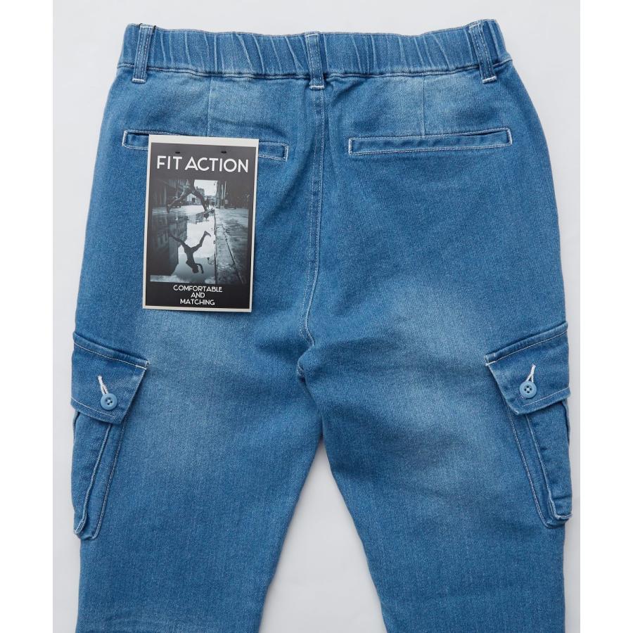 ジーンズ デニム メンズ カーゴパンツ スキニーパンツ ストレッチデニムパンツ ジーパン テーパードパンツ | improves | 12