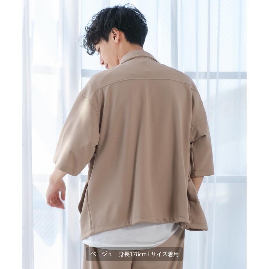 コーチジャケット メンズ セットアップ対応 ミリタリージャケット 半袖 サマージャケット ブルゾン アウター | improves | 14