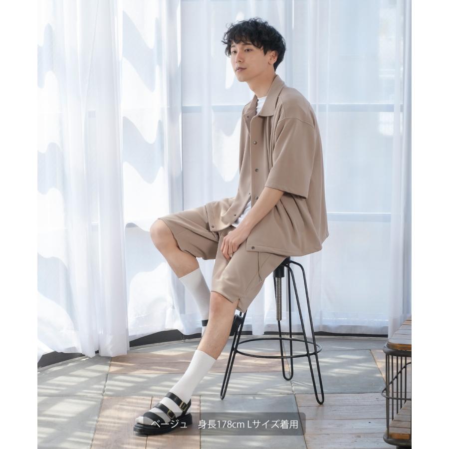 コーチジャケット メンズ セットアップ対応 ミリタリージャケット 半袖 サマージャケット ブルゾン アウター | improves | 15