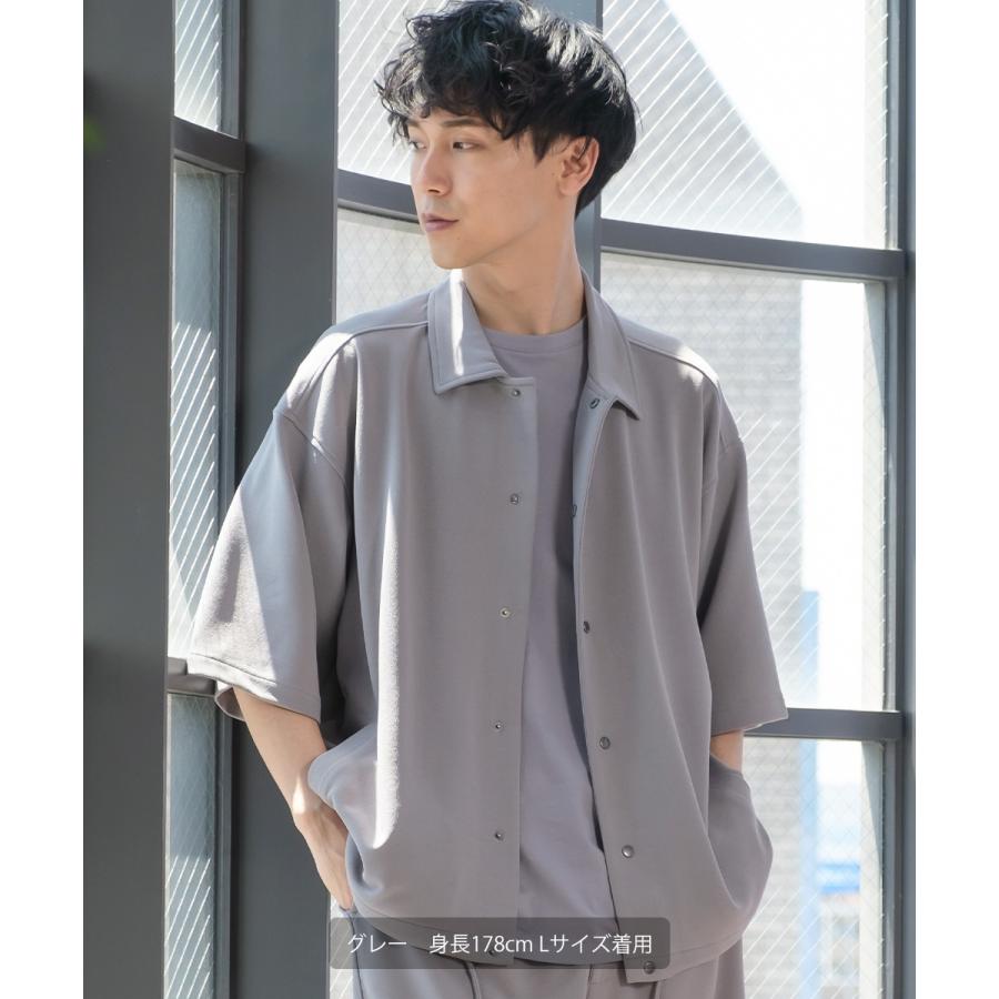 コーチジャケット メンズ セットアップ対応 ミリタリージャケット 半袖 サマージャケット ブルゾン アウター | improves | 04