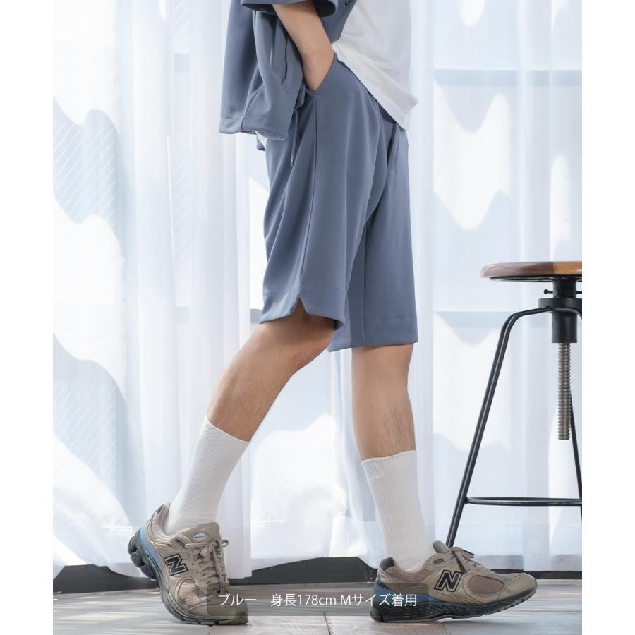 ショートパンツ メンズ セットアップ対応 ハーフパンツ ショーツ 半パン 半ズボン スラックス ボトム | improves | 08
