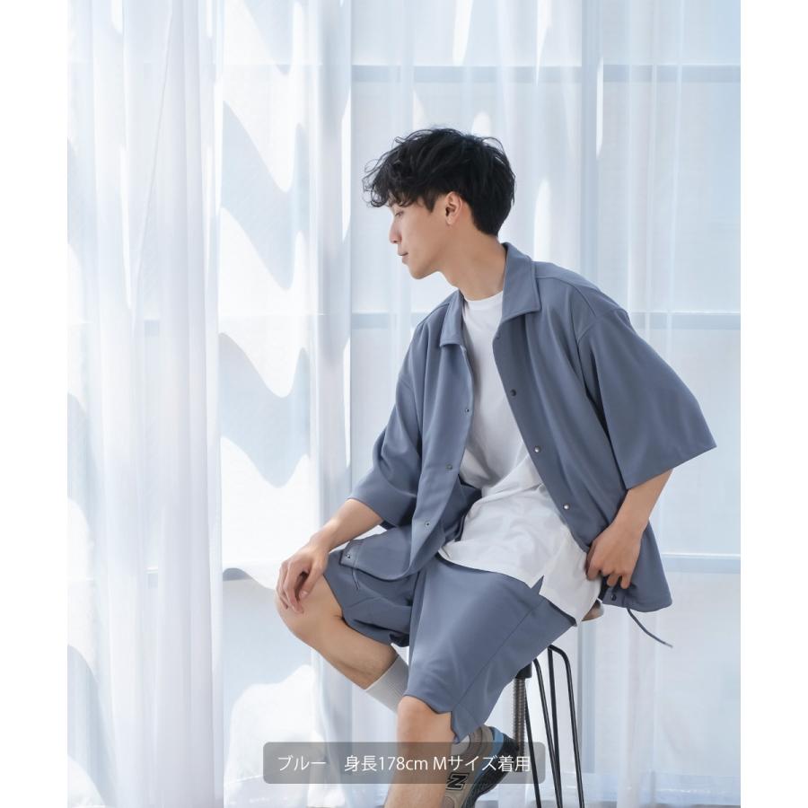 ショートパンツ メンズ セットアップ対応 ハーフパンツ ショーツ 半パン 半ズボン スラックス ボトム | improves | 09