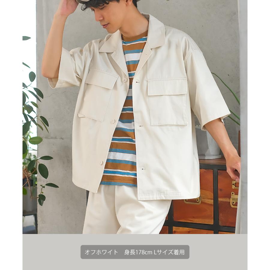 シャツ メンズ 半袖シャツ セットアップ対応 CPOジャケット | improves | 01