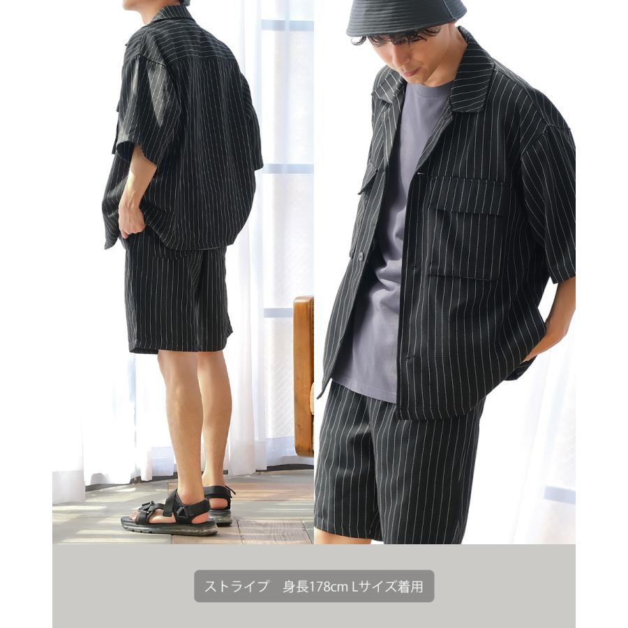 シャツ メンズ 半袖シャツ セットアップ対応 CPOジャケット | improves | 10