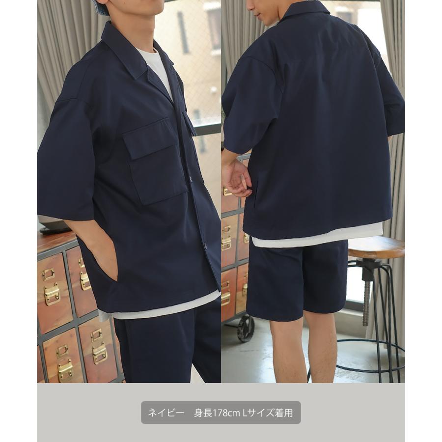 シャツ メンズ 半袖シャツ セットアップ対応 CPOジャケット | improves | 06