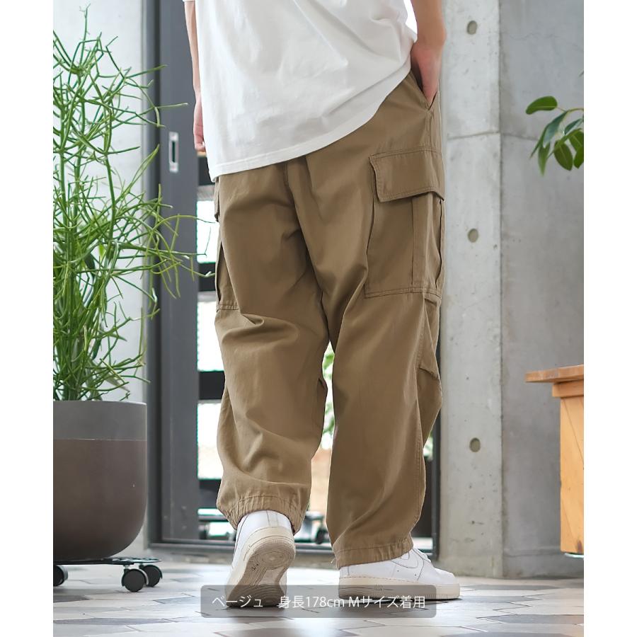 カーゴパンツ メンズ ワイドパンツ チノパン | improves | 10