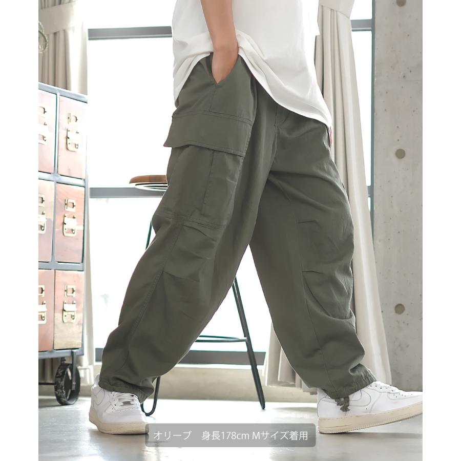 カーゴパンツ メンズ ワイドパンツ チノパン | improves | 13