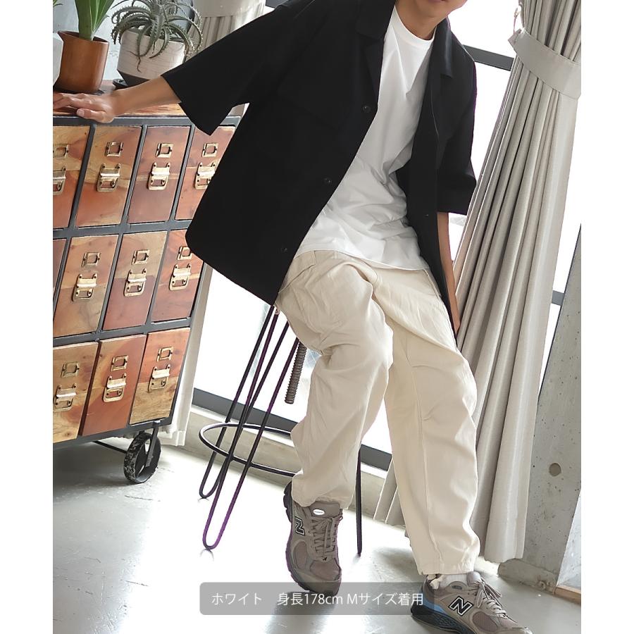 カーゴパンツ メンズ ワイドパンツ チノパン | improves | 03