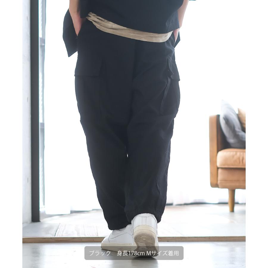 カーゴパンツ メンズ ワイドパンツ チノパン | improves | 06