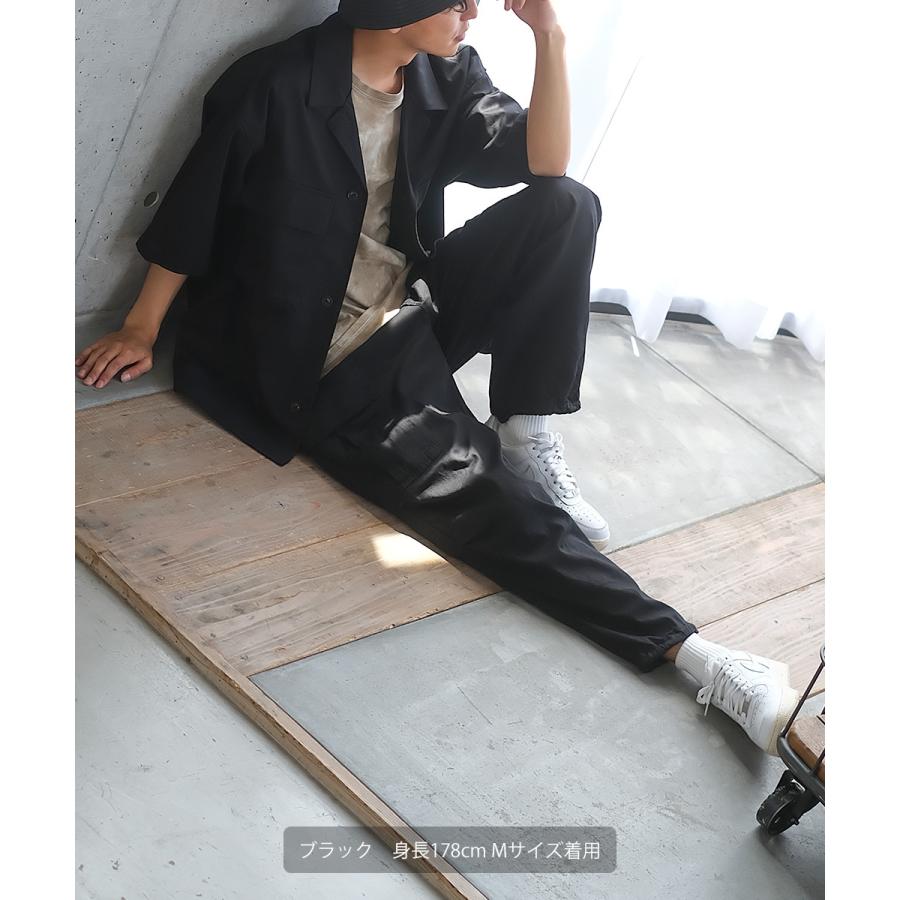 カーゴパンツ メンズ ワイドパンツ チノパン | improves | 08