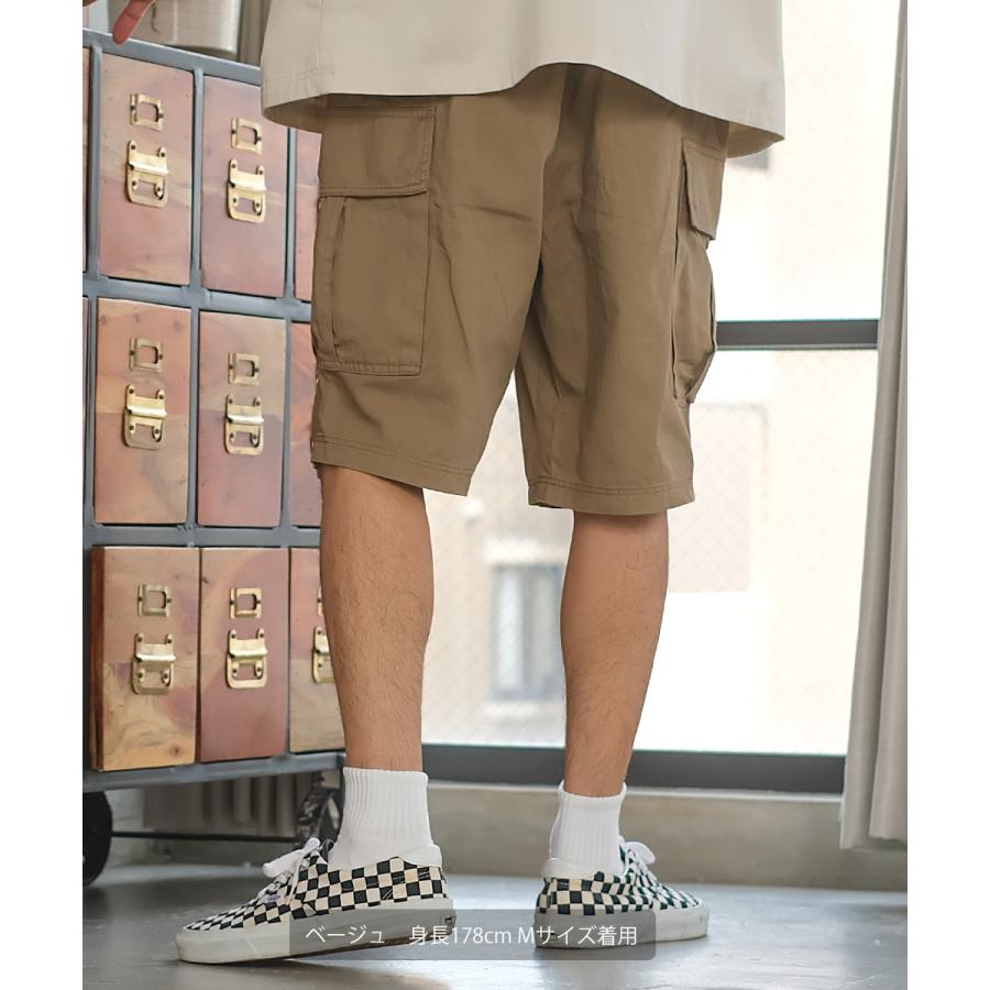 ハーフパンツ メンズ ショートパンツ カーゴパンツ ワイドパンツ チノパン | improves | 11