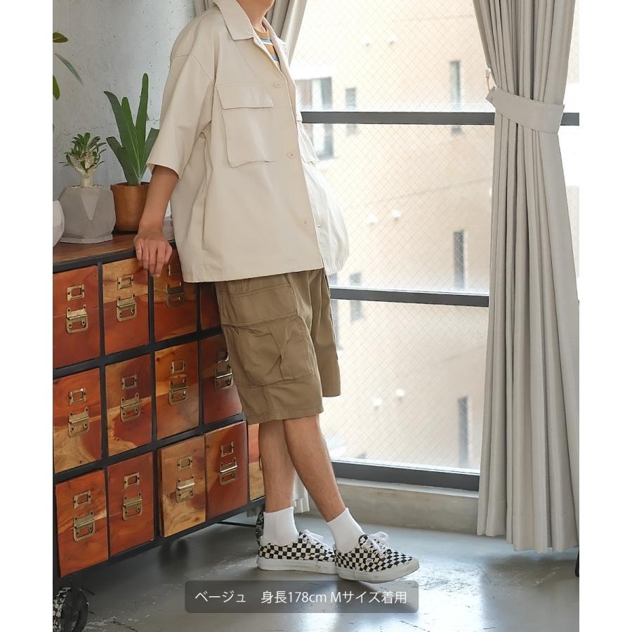 ハーフパンツ メンズ ショートパンツ カーゴパンツ ワイドパンツ チノパン | improves | 12