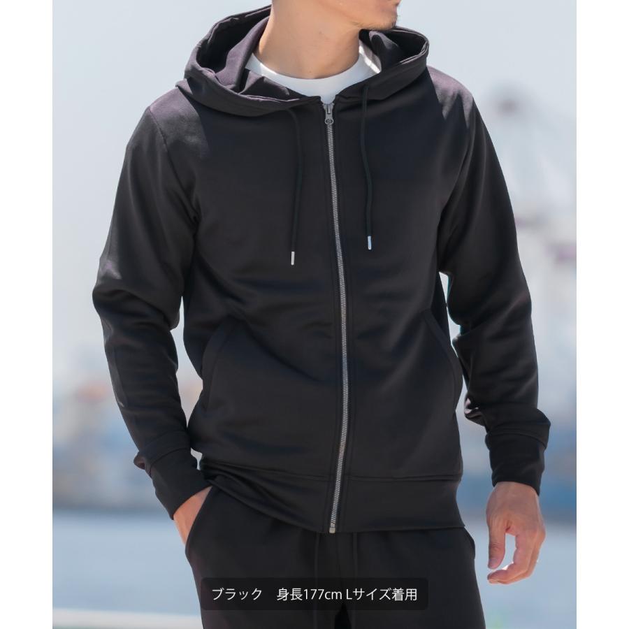 improves（インプローブス） セットアップ対応 パーカー メンズ ジップ