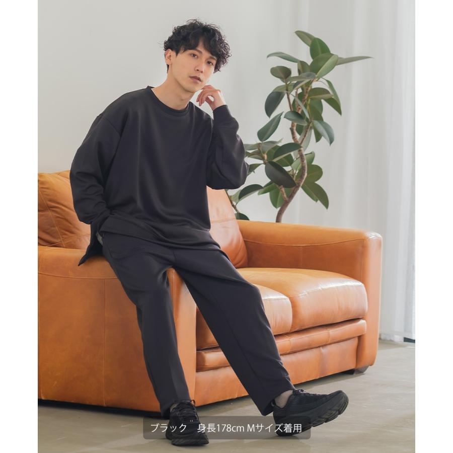セットアップ対応 ワイドパンツ メンズ イージーパンツ スラックス | improves | 16