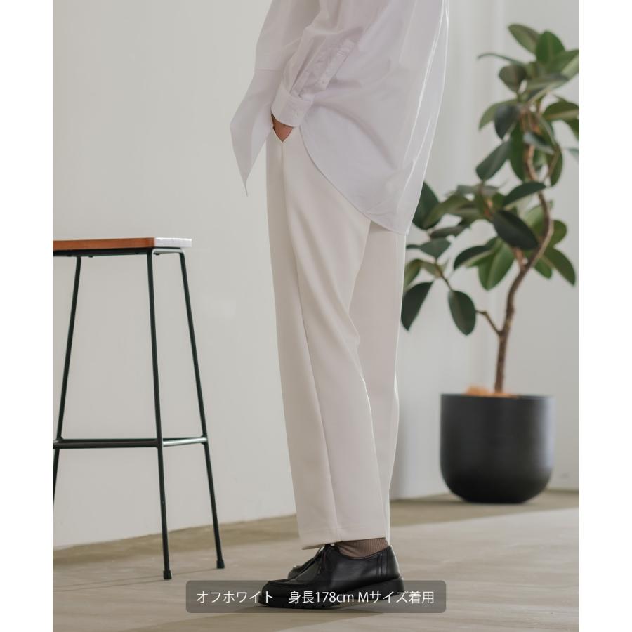 セットアップ対応 ワイドパンツ メンズ イージーパンツ スラックス | improves | 03