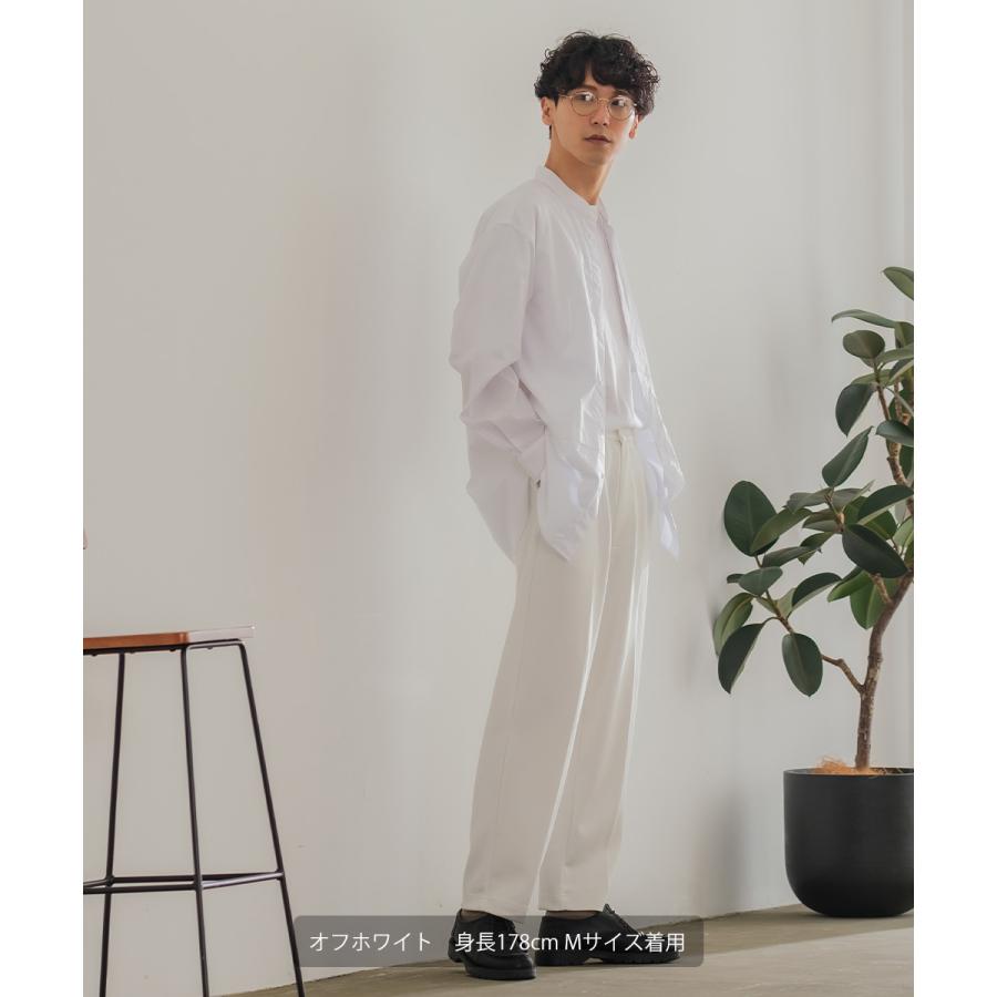セットアップ対応 ワイドパンツ メンズ イージーパンツ スラックス | improves | 04