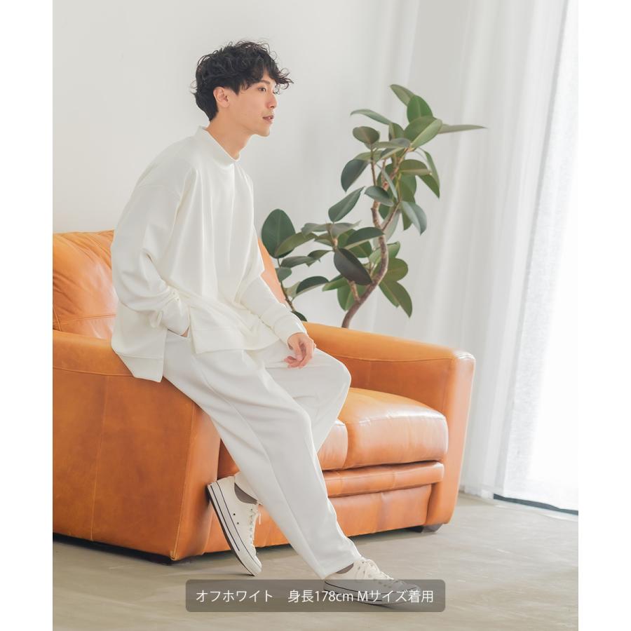 セットアップ対応 ワイドパンツ メンズ イージーパンツ スラックス | improves | 06
