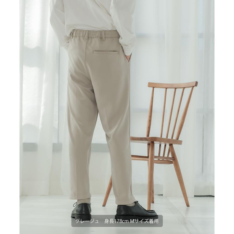 セットアップ対応 ワイドパンツ メンズ イージーパンツ スラックス | improves | 09