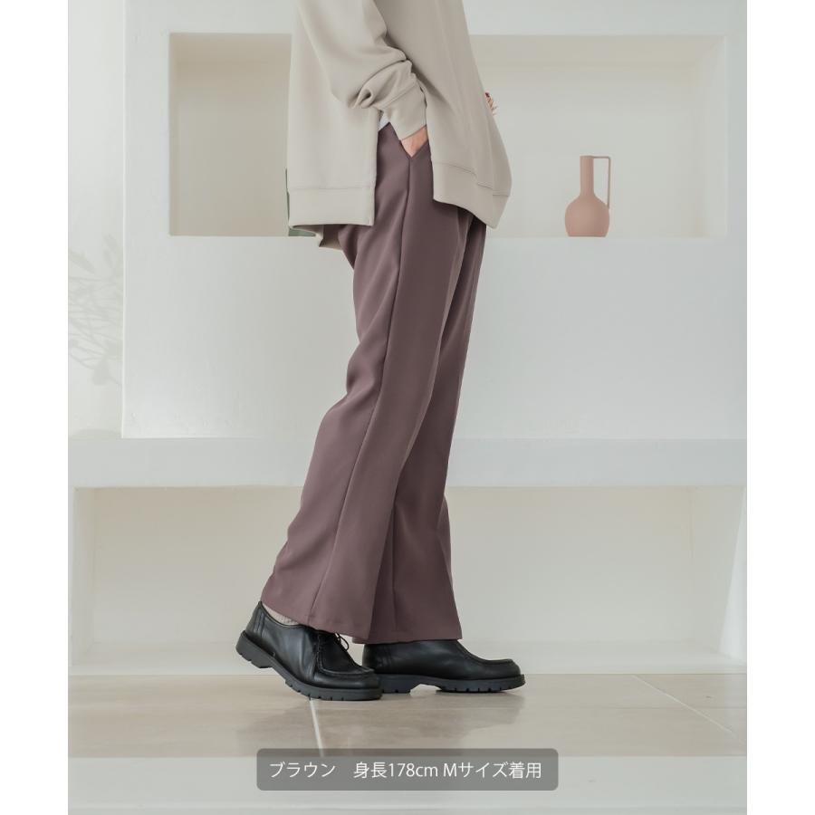 フレアパンツ メンズ フレアーパンツ ワイドパンツ スラックス キレイめ | improves | 11