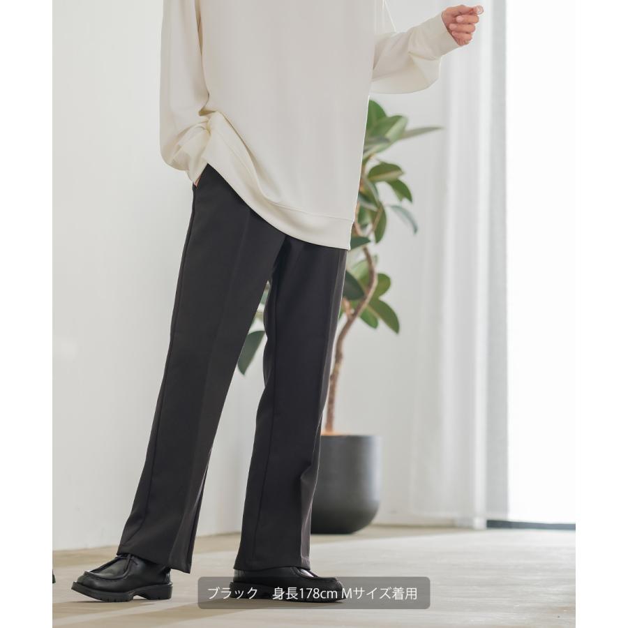 フレアパンツ メンズ フレアーパンツ ワイドパンツ スラックス キレイめ | improves | 14