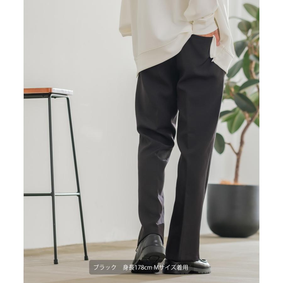 フレアパンツ メンズ フレアーパンツ ワイドパンツ スラックス キレイめ | improves | 15