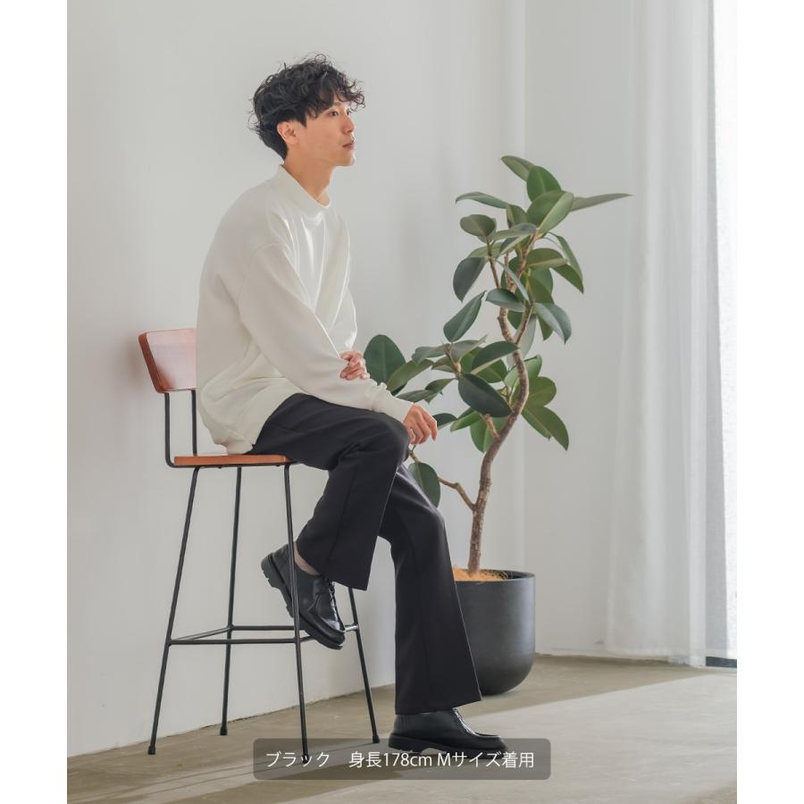 フレアパンツ メンズ フレアーパンツ ワイドパンツ スラックス キレイめ | improves | 16