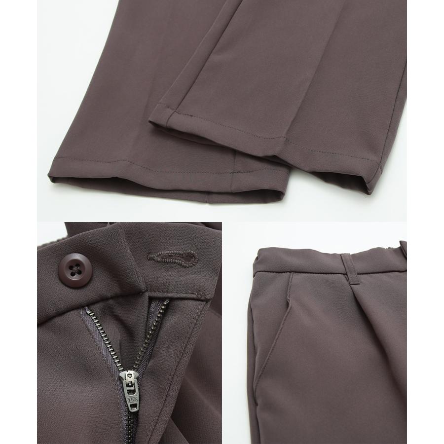 フレアパンツ メンズ フレアーパンツ ワイドパンツ スラックス キレイめ | improves | 19