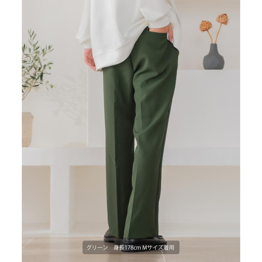 フレアパンツ メンズ フレアーパンツ ワイドパンツ スラックス キレイめ | improves | 09
